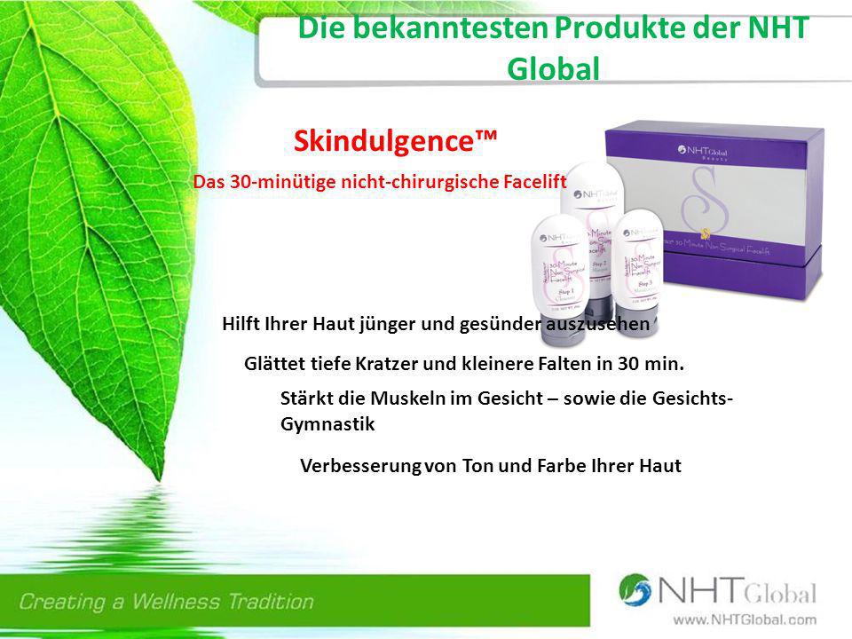 Die bekanntesten Produkte der NHT Global