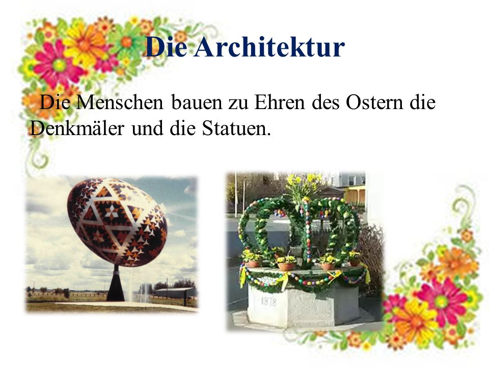 Die Architektur Die Menschen bauen zu Ehren des Ostern die Denkmäler und die Statuen.