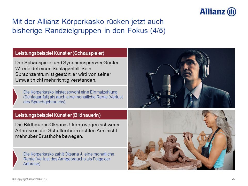 Mit der Allianz Körperkasko rücken jetzt auch bisherige Randzielgruppen in den Fokus (4/5)