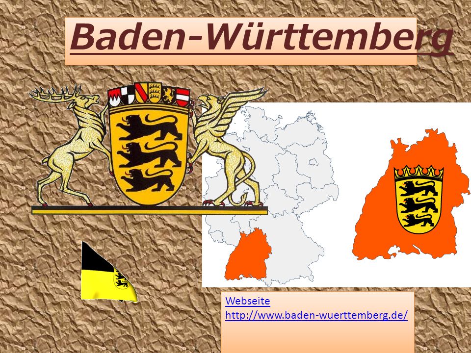 Baden-Württemberg Webseite