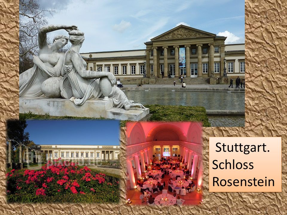 Stuttgart. Schloss Rosenstein