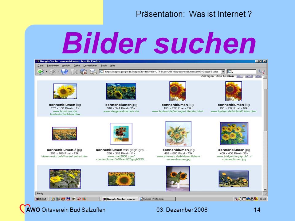 Bilder suchen AWO Ortsverein Bad Salzuflen 03. Dezember 2006