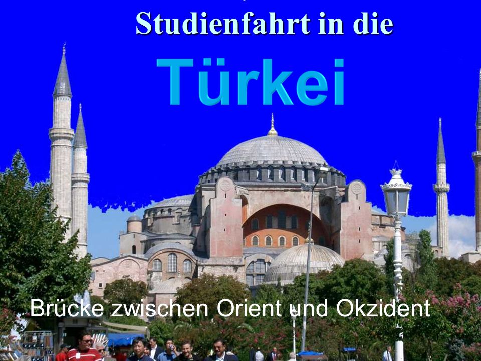 Studienfahrt in die ASIA MINOR war die Bezeichnung, die die Römer der Provinz Anatolien gaben.