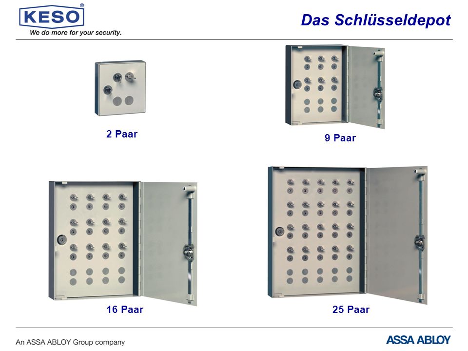 Das Schlüsseldepot 2 Paar 9 Paar 16 Paar 25 Paar