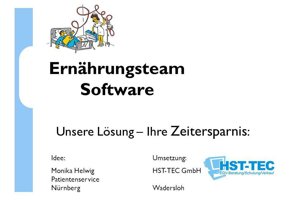 Ernährungsteam Software