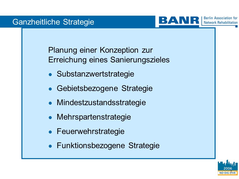 Ganzheitliche Strategie