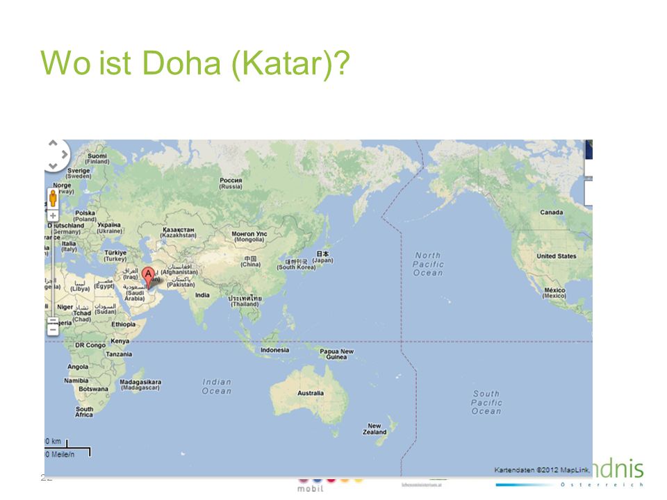 Wo ist Doha (Katar)