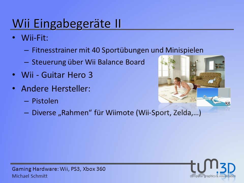 Wii Eingabegeräte II Wii-Fit: Wii - Guitar Hero 3 Andere Hersteller: