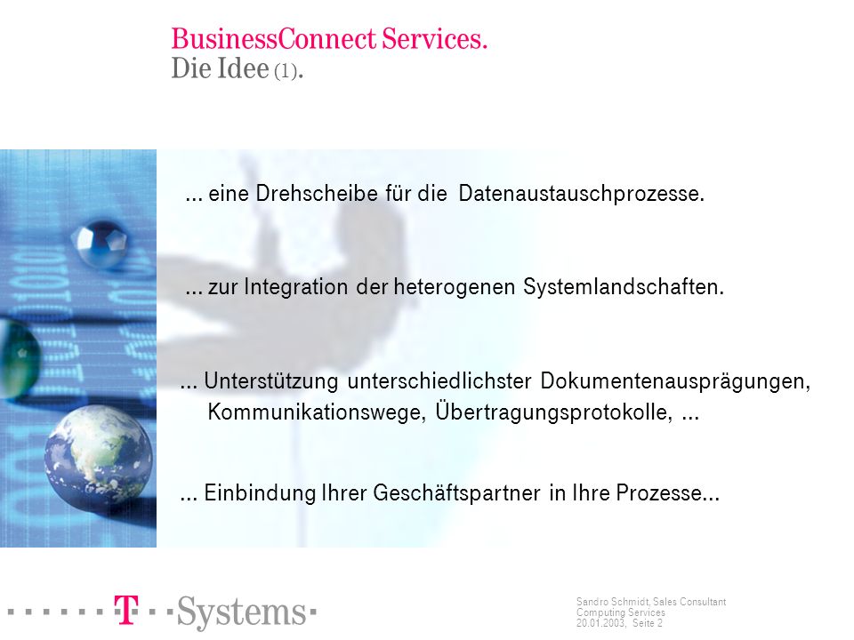 BusinessConnect Services. Die Idee (1).