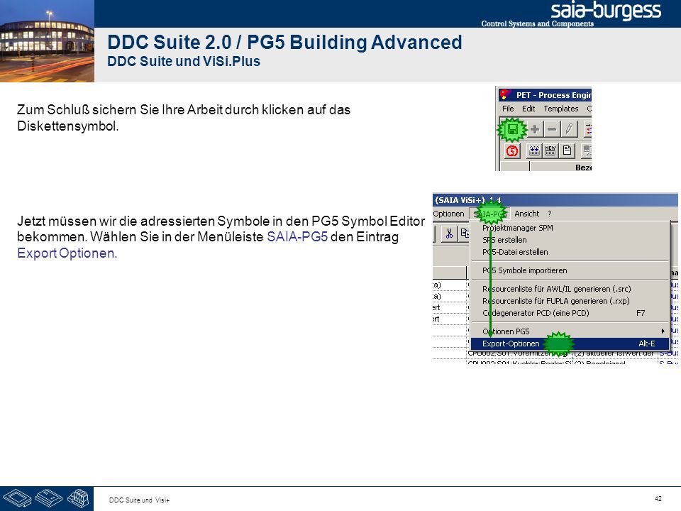 DDC Suite 2.0 / PG5 Building Advanced DDC Suite und ViSi.Plus