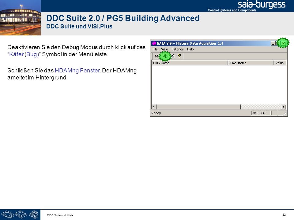DDC Suite 2.0 / PG5 Building Advanced DDC Suite und ViSi.Plus