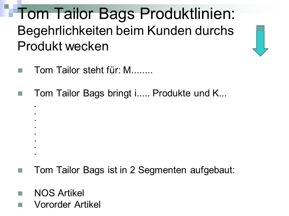 Tom Tailor Bags Produktlinien: Begehrlichkeiten beim Kunden durchs Produkt wecken