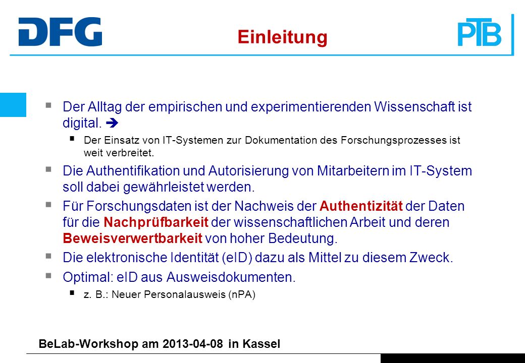 Einleitung Der Alltag der empirischen und experimentierenden Wissenschaft ist digital. 