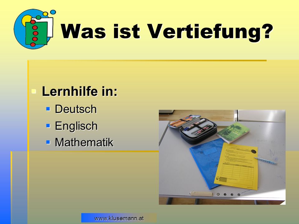 Was ist Vertiefung Lernhilfe in: Deutsch Englisch Mathematik