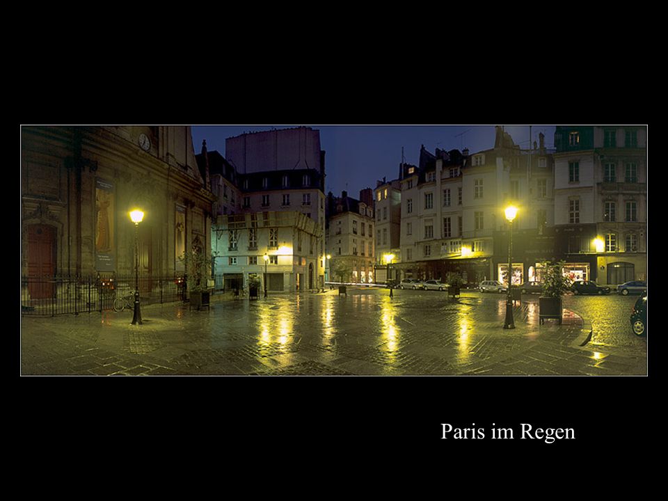 Paris im Regen