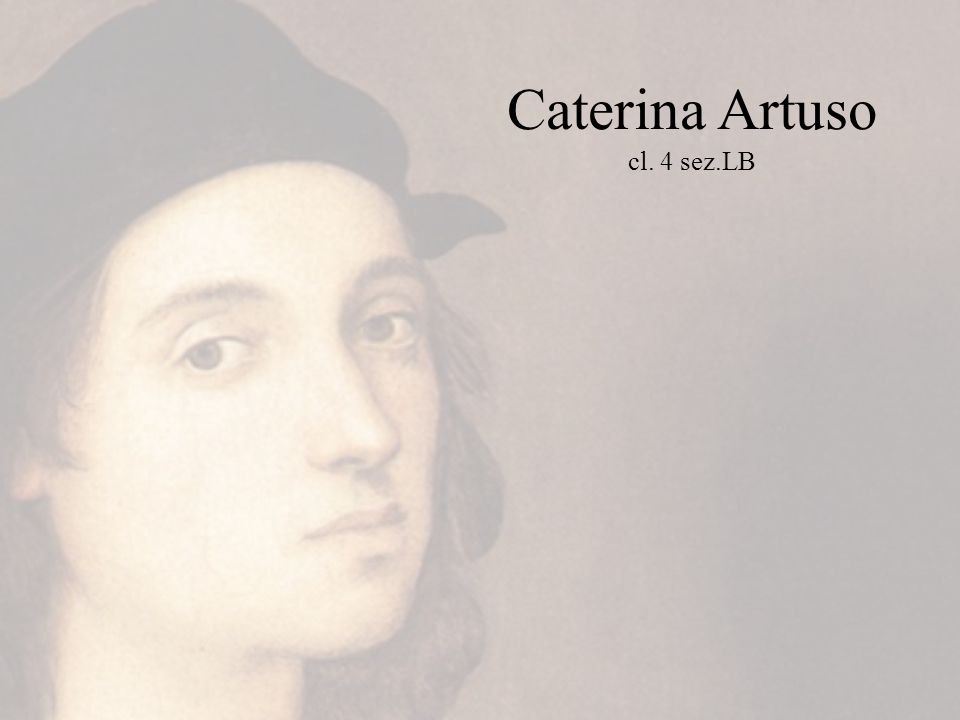 Caterina Artuso cl. 4 sez.LB