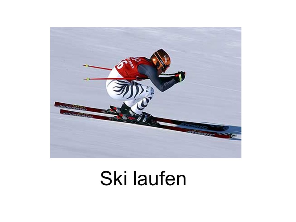 Ski laufen