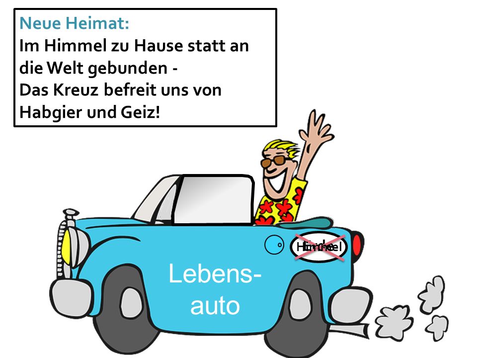 Neue Heimat: Im Himmel zu Hause statt an die Welt gebunden -