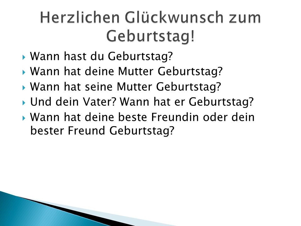 Geburtstag freundin hat Freundin zum