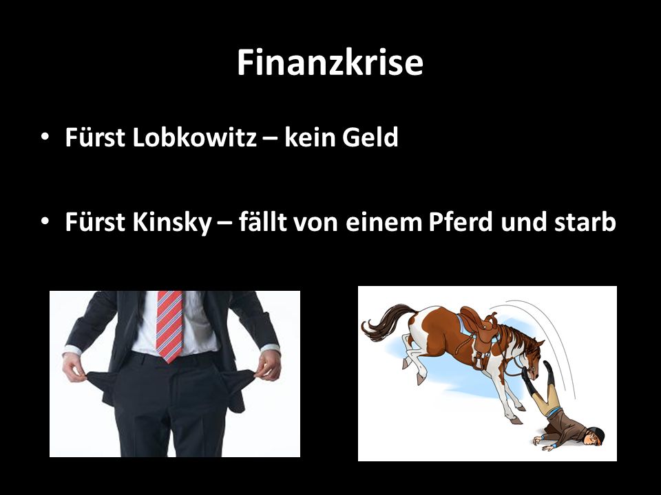 Finanzkrise Fürst Lobkowitz – kein Geld