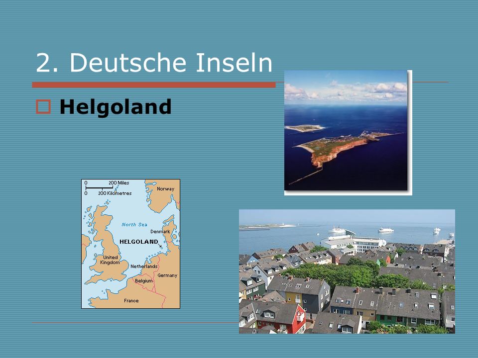 2. Deutsche Inseln Helgoland