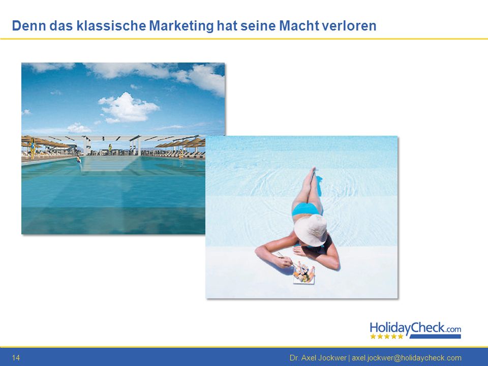 Denn das klassische Marketing hat seine Macht verloren