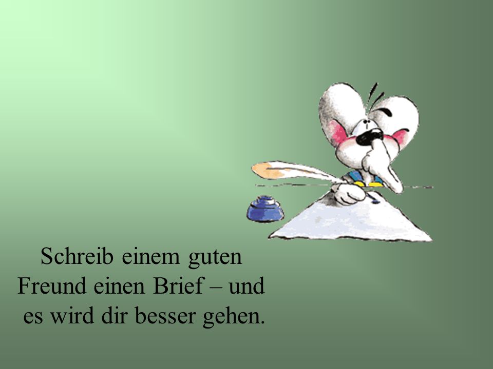 Hoffe es geht dir besser bilder