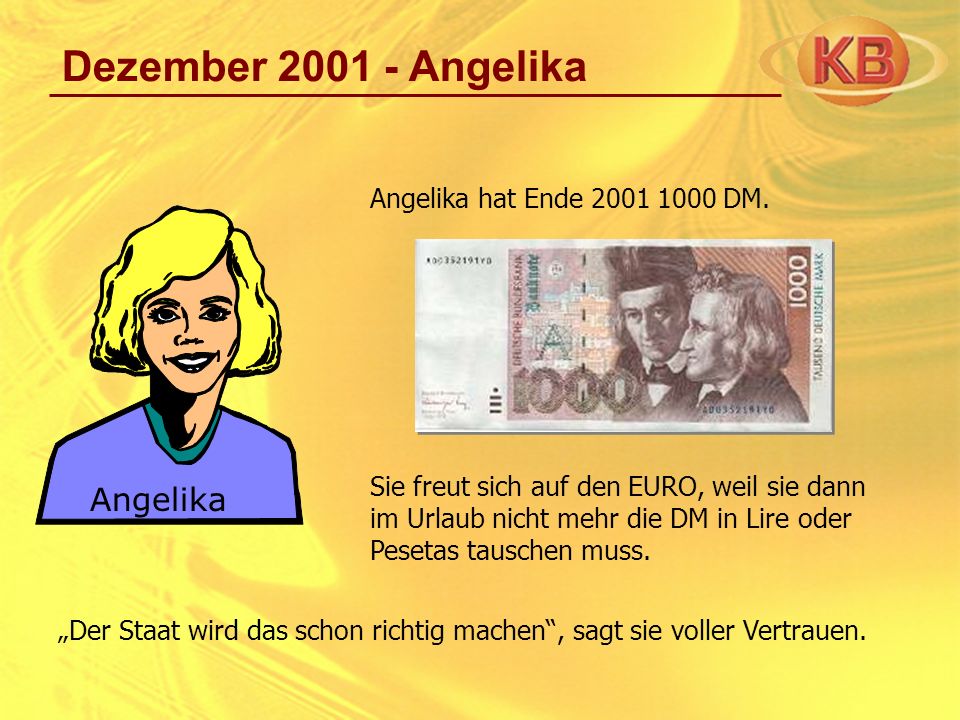 Dezember Angelika Angelika Angelika hat Ende DM.