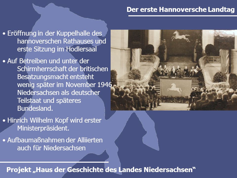 Der erste Hannoversche Landtag