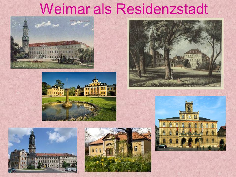 Weimar als Residenzstadt
