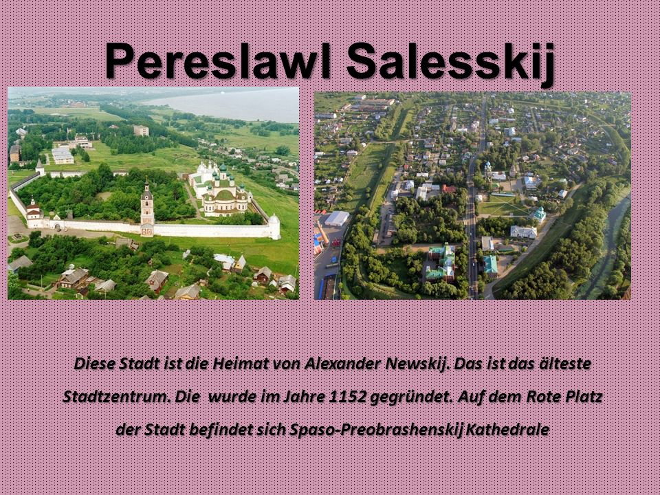 Pereslawl Salesskij