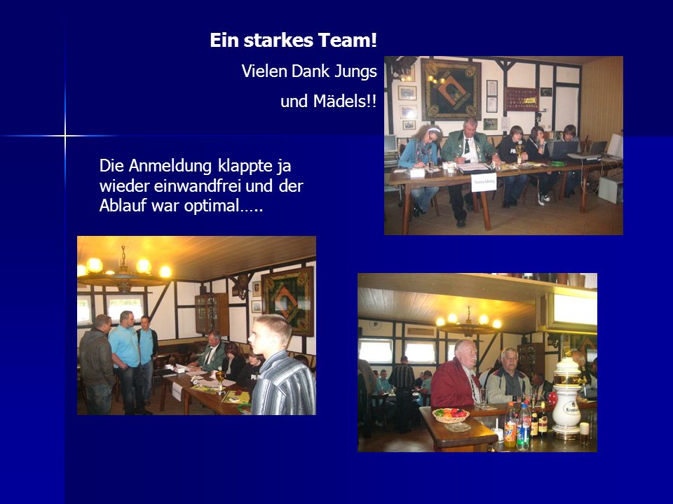 Ein starkes Team! Vielen Dank Jungs und Mädels!!
