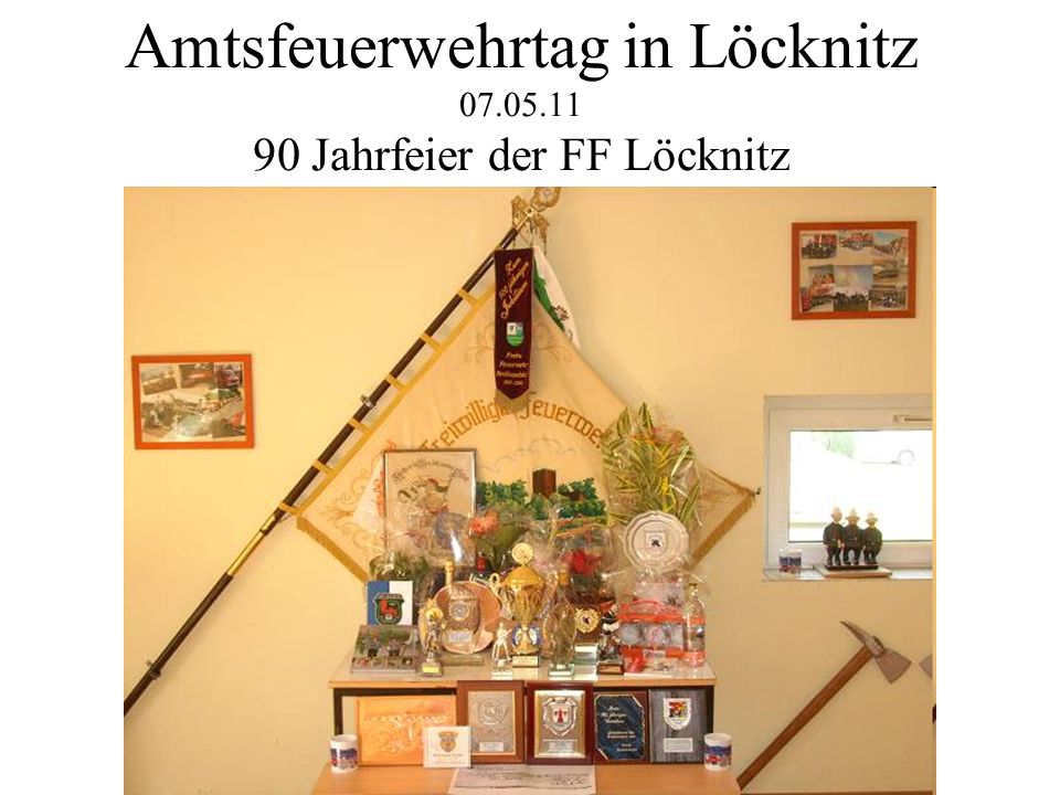 Amtsfeuerwehrtag in Löcknitz Jahrfeier der FF Löcknitz