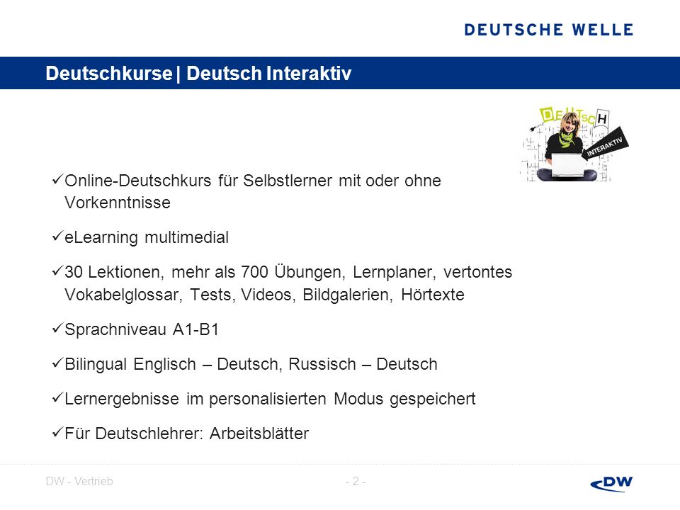 Deutschkurse | Deutsch Interaktiv