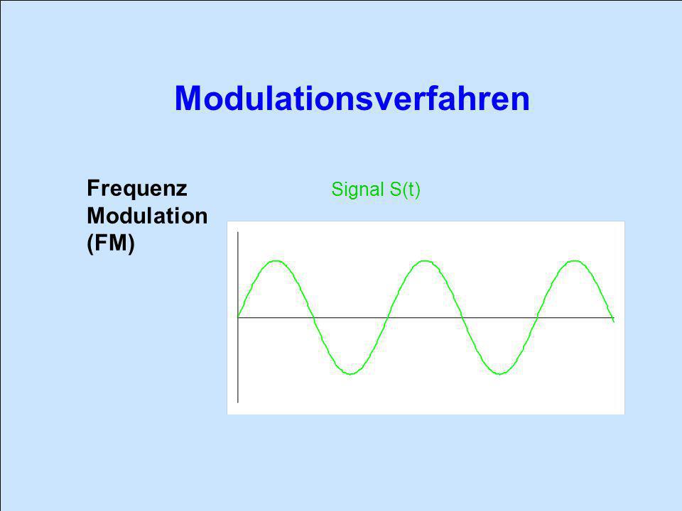 Frequenz Modulation (FM) Signal S(t)
