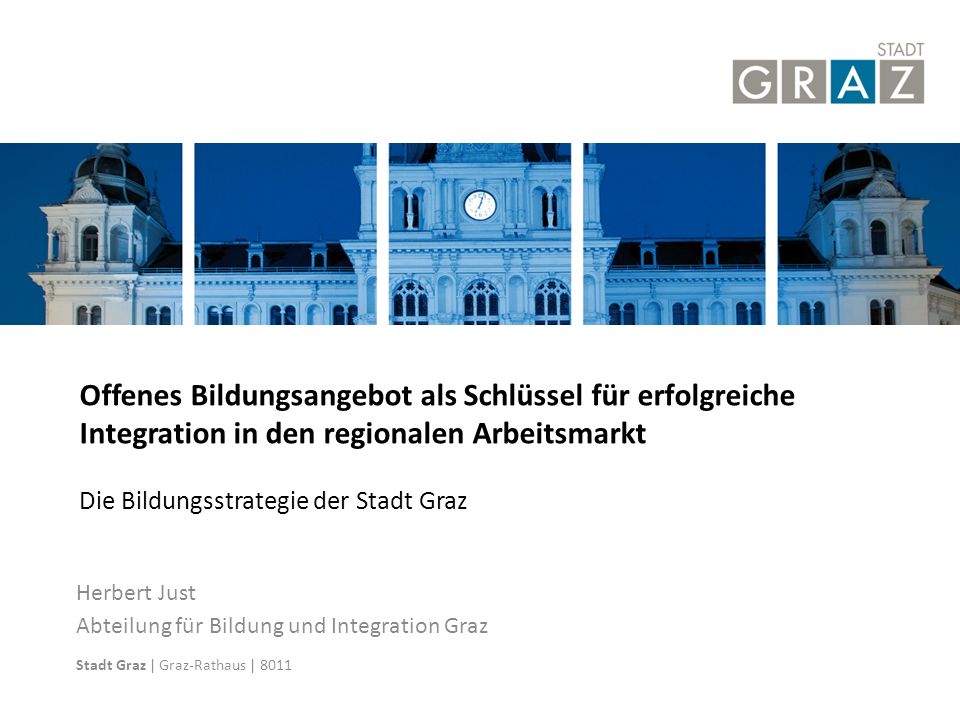 Offenes Bildungsangebot als Schlüssel für erfolgreiche Integration in den regionalen Arbeitsmarkt.