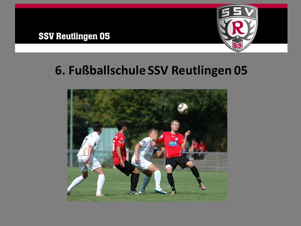 6. Fußballschule SSV Reutlingen 05
