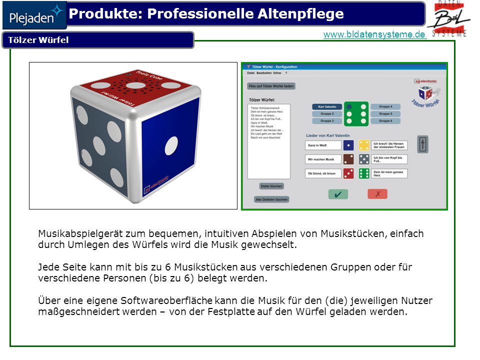 Produkte: Professionelle Altenpflege