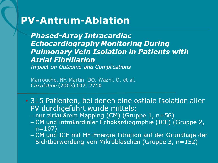 PV-Antrum-Ablation Phased-Array Intracardiac Echocardiography Monitoring During Pulmonary Vein Isolation in Patients with Atrial Fibrillation.