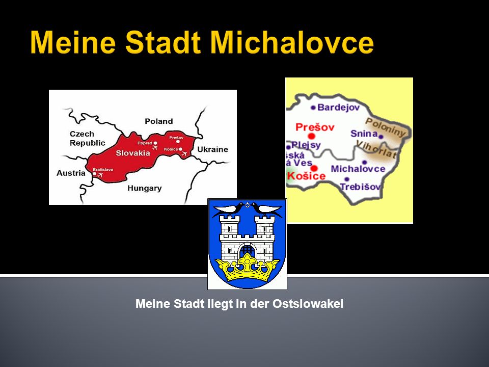 Meine Stadt Michalovce