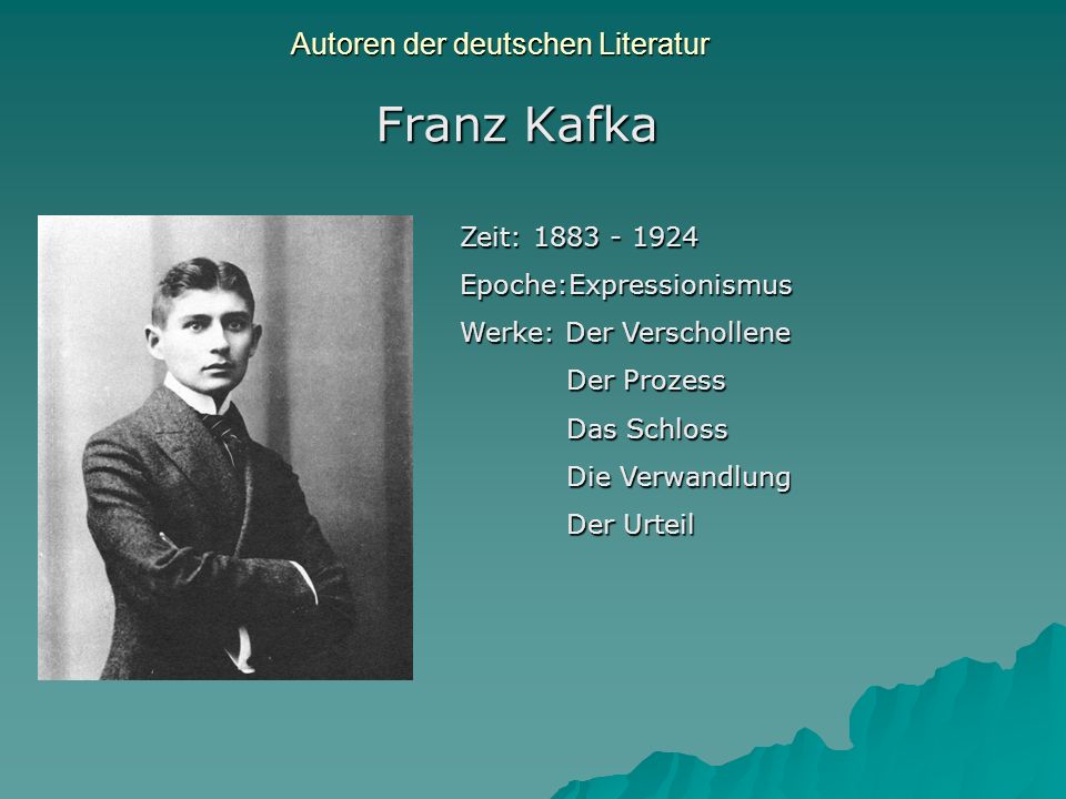 Autoren der deutschen Literatur