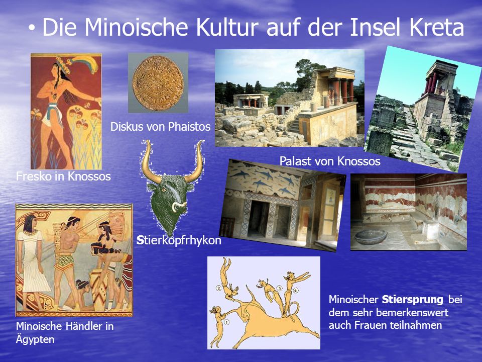 Die Minoische Kultur auf der Insel Kreta