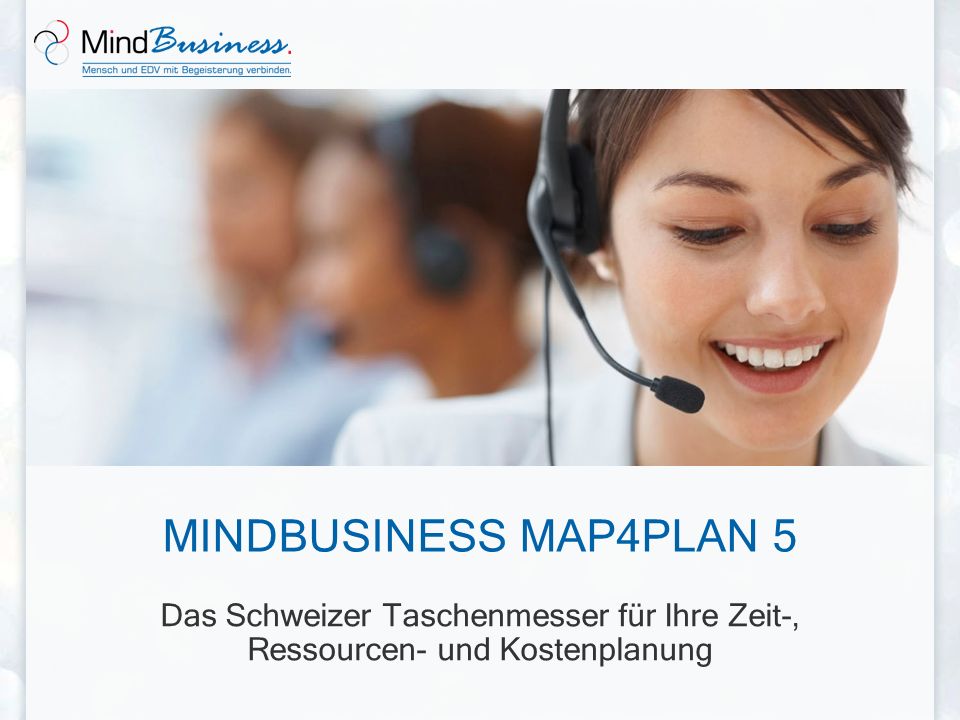 MindBusiness Map4Plan 5 Das Schweizer Taschenmesser für Ihre Zeit-, Ressourcen- und Kostenplanung