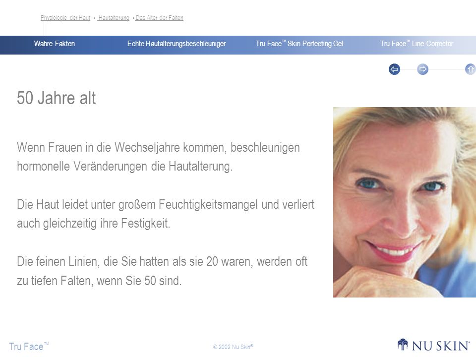Physiologie der Haut  Hautalterung  Das Alter der Falten