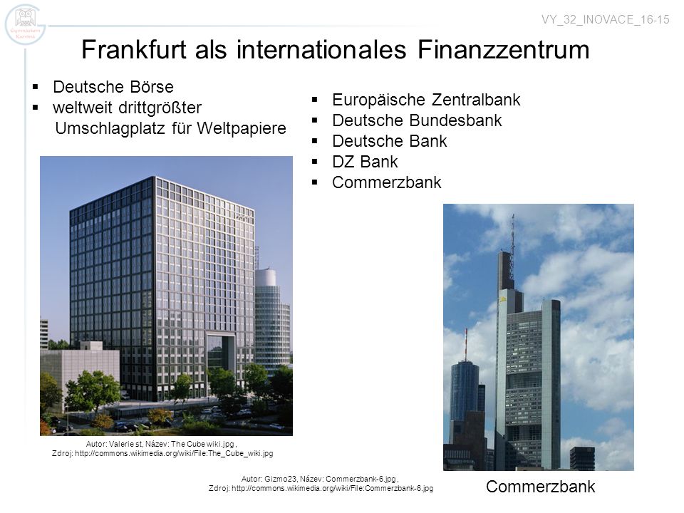 Frankfurt als internationales Finanzzentrum