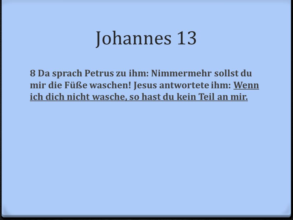 Johannes 13
