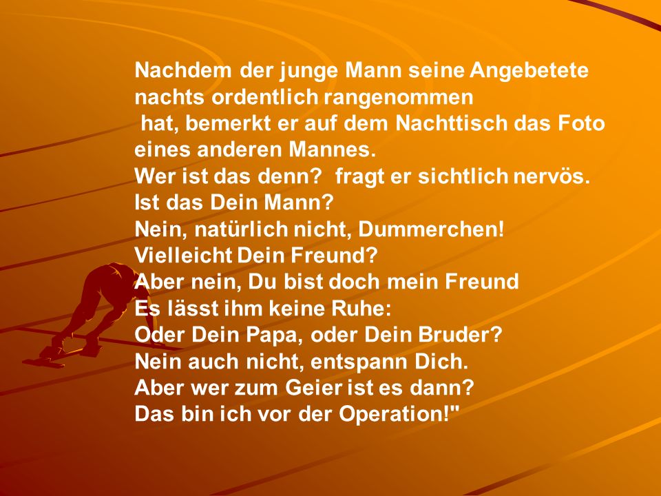 Nachdem der junge Mann seine Angebetete nachts ordentlich rangenommen hat, bemerkt er auf dem Nachttisch das Foto eines anderen Mannes.