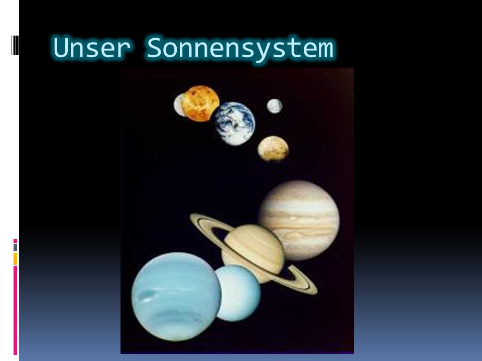 Unser Sonnensystem