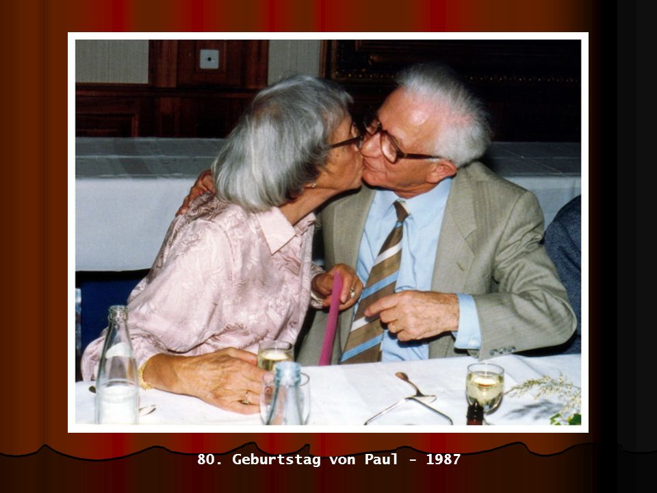 80. Geburtstag von Paul