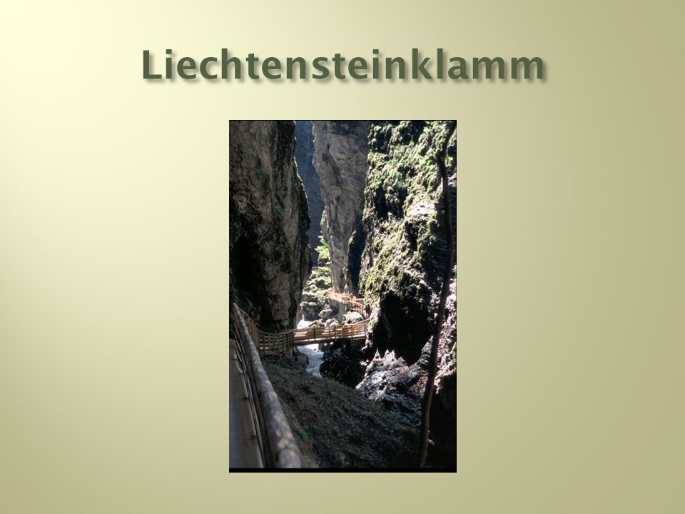 Liechtensteinklamm